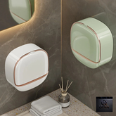 Wall Mounted Soap Holder with Drain Tray – Waterproof Stylish Soap Dish for Kitchen & Bathroom (Random Color)